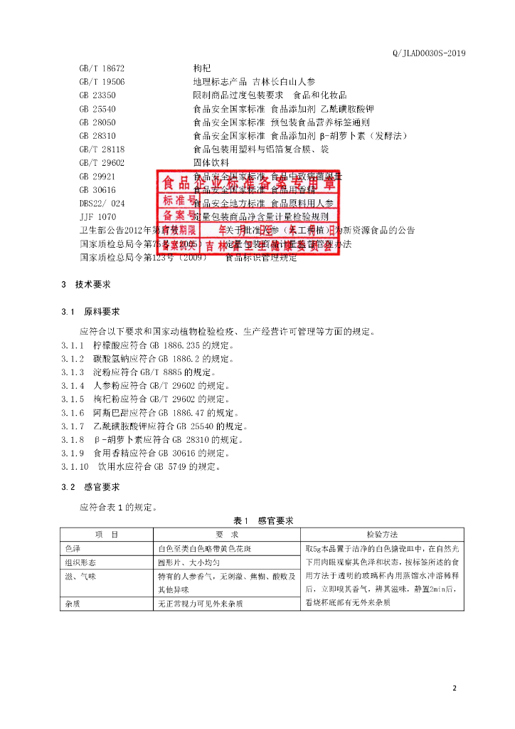 Q/JLAD 0030S-2019 标准预览