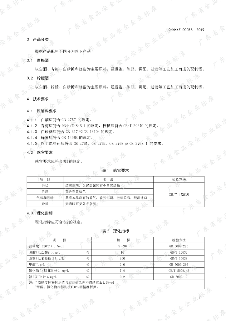 Q/NKKZ 0003S-2019 标准预览