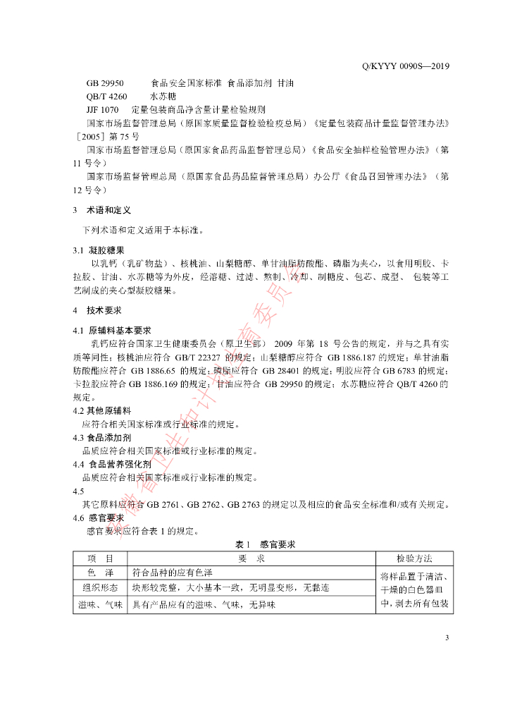 Q/KYYY 0090S-2019 标准预览