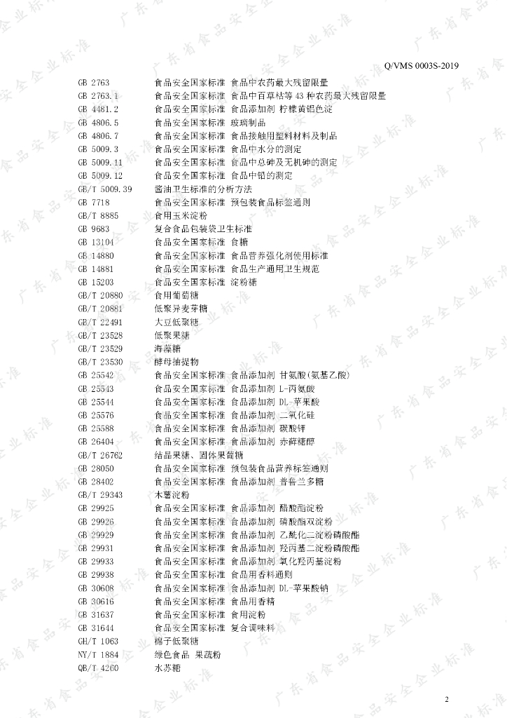 Q/VMS 0003S-2019 标准预览