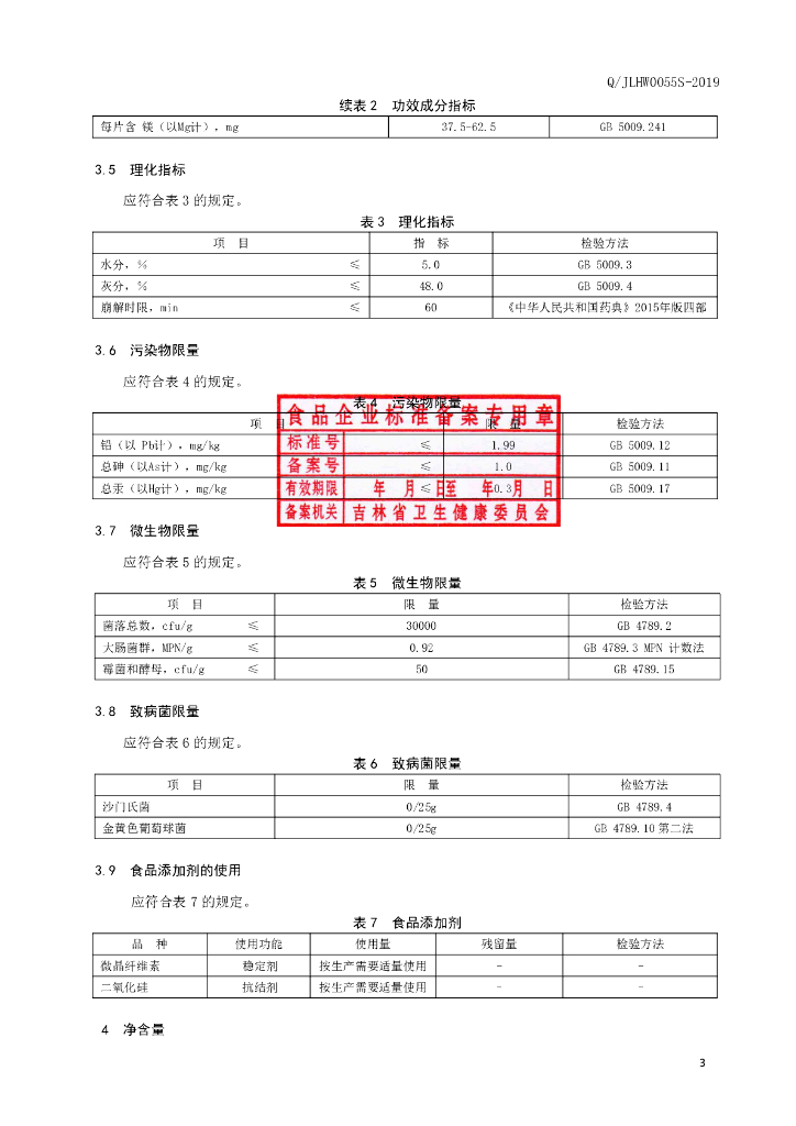 Q/JLHW 0055S-2019 标准预览