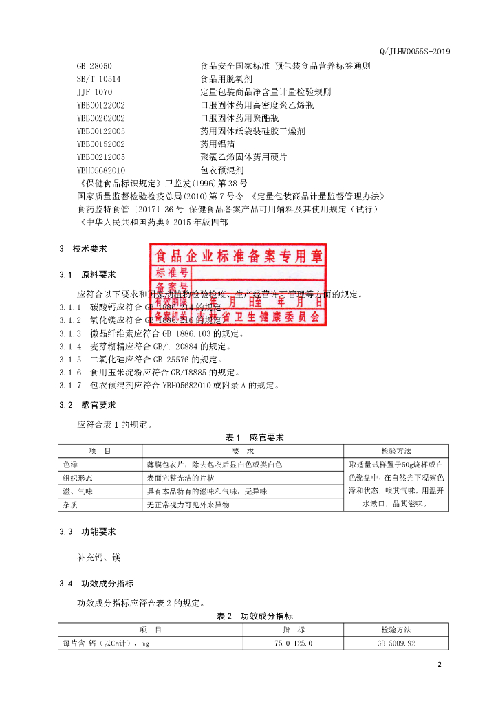 Q/JLHW 0055S-2019 标准预览