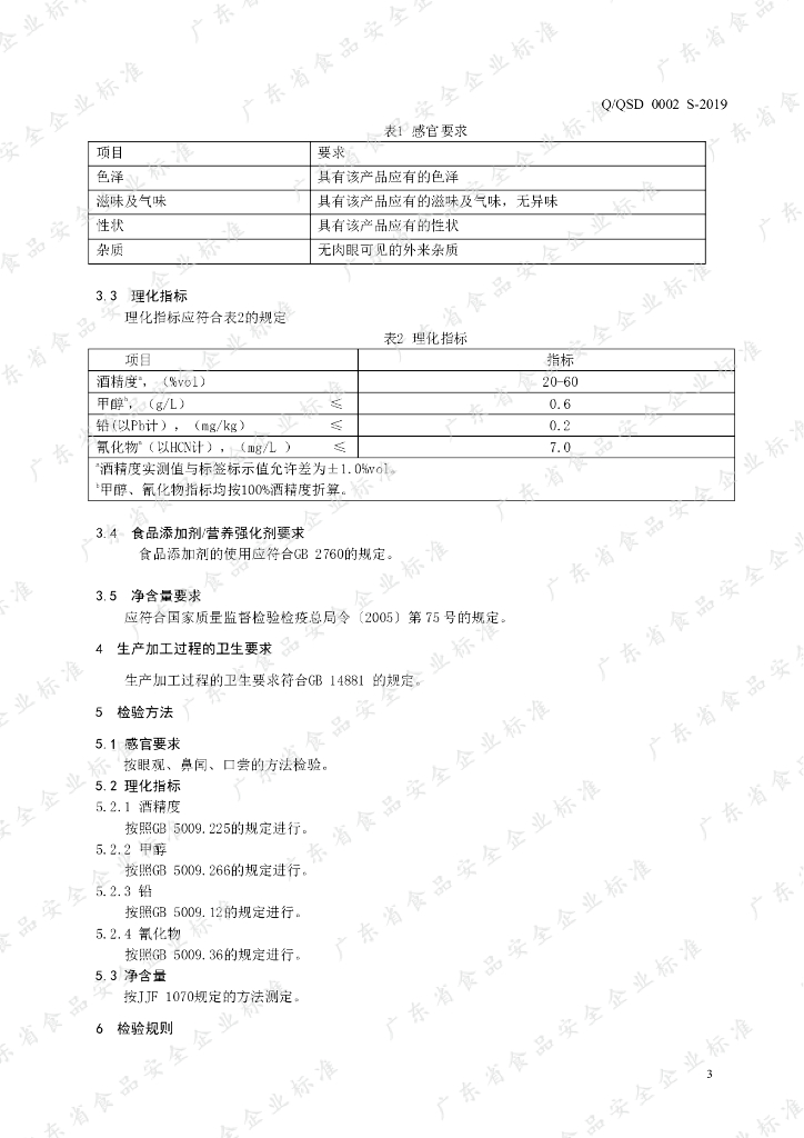 Q/QSD 0002S-2019 标准预览