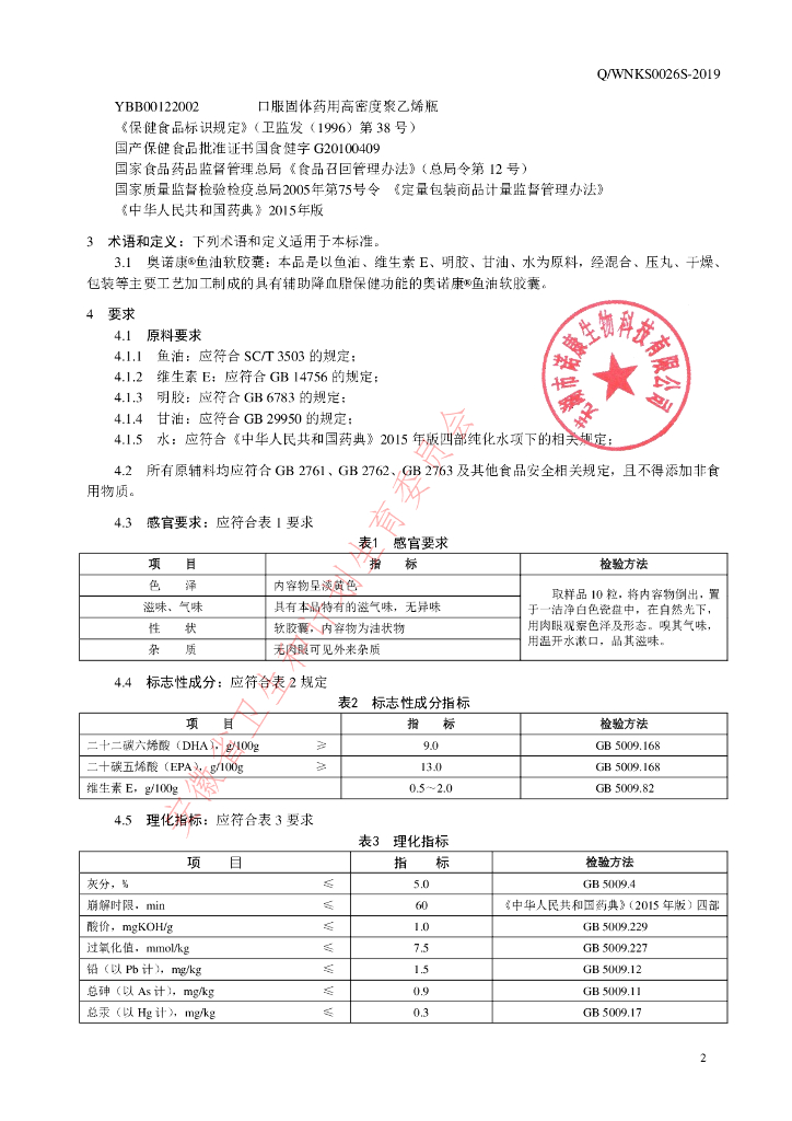Q/WNKS 0026S-2019 标准预览
