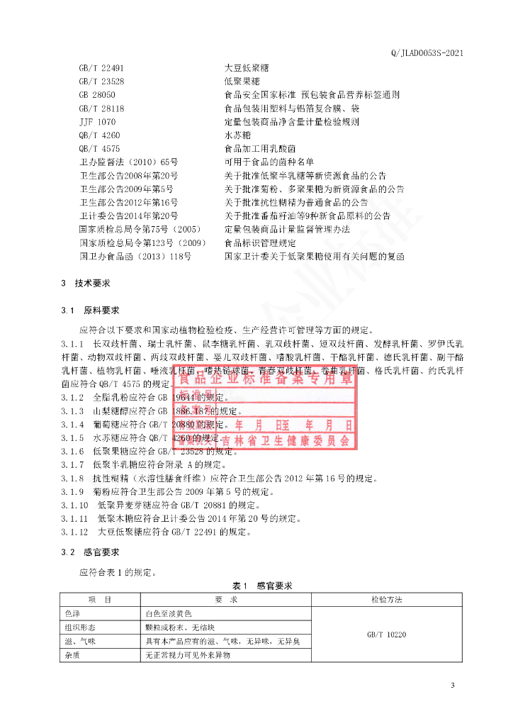 Q/JLAD 0053S-2021 标准预览