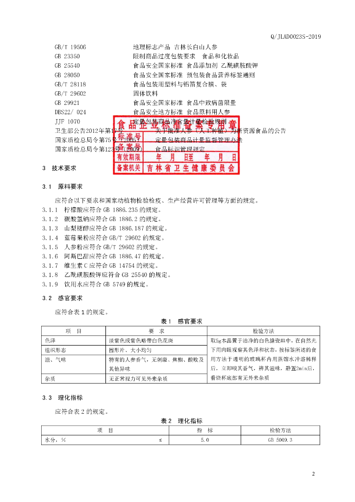 Q/JLAD 0023S-2019 标准预览