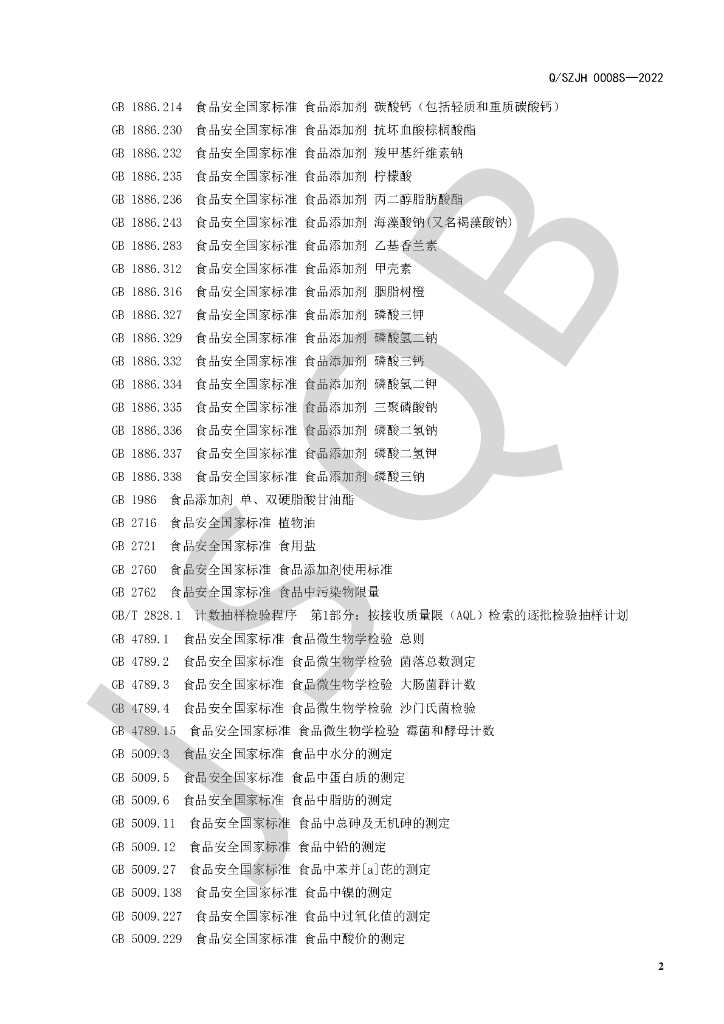 Q/SZJH 0008S-2022 标准预览