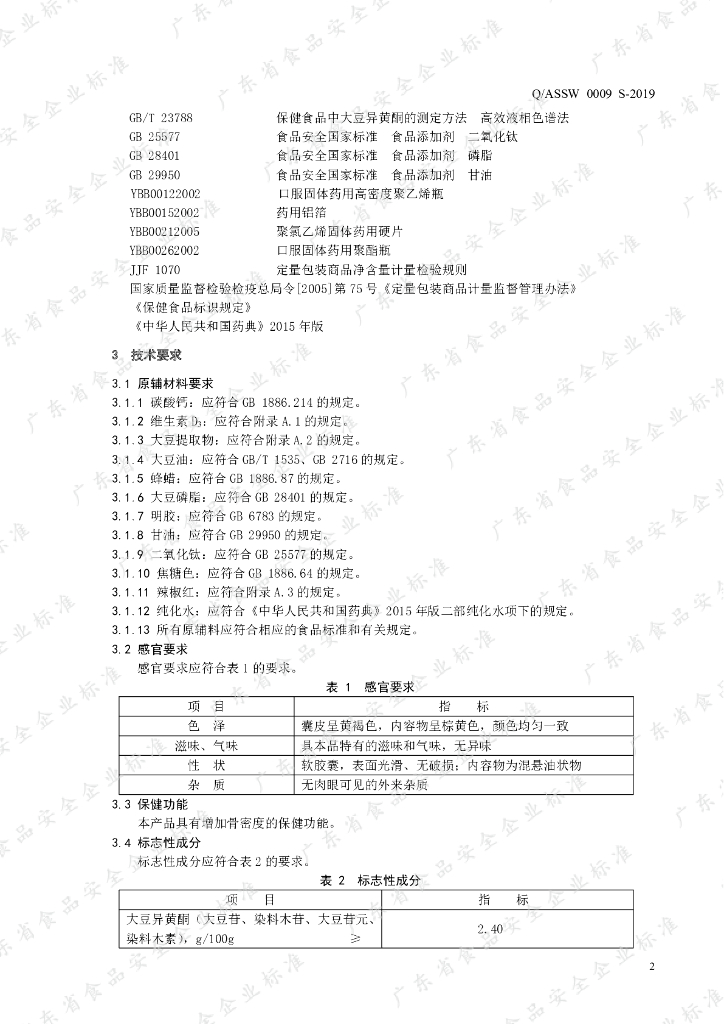 Q/ASSW 0009S-2019 标准预览