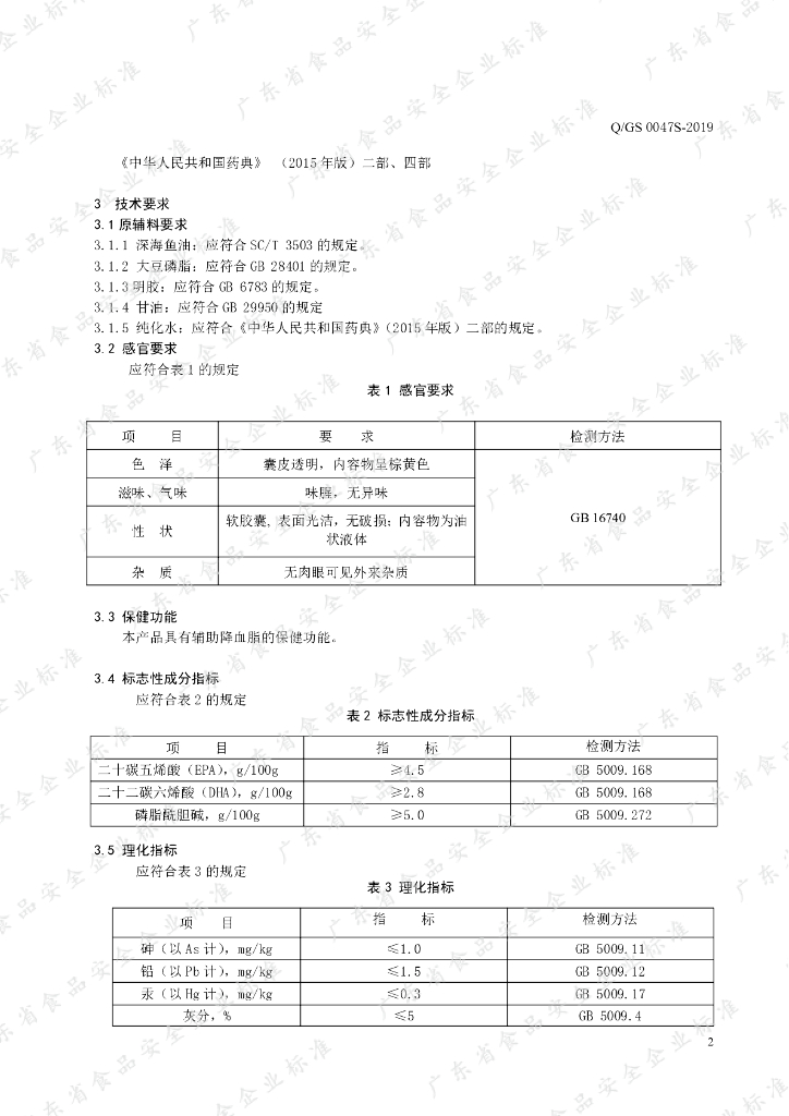 Q/GS 0047S-2019 标准预览