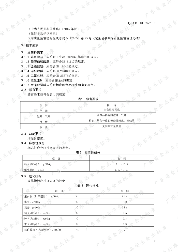 Q/TCBJ 0113S-2019 标准预览