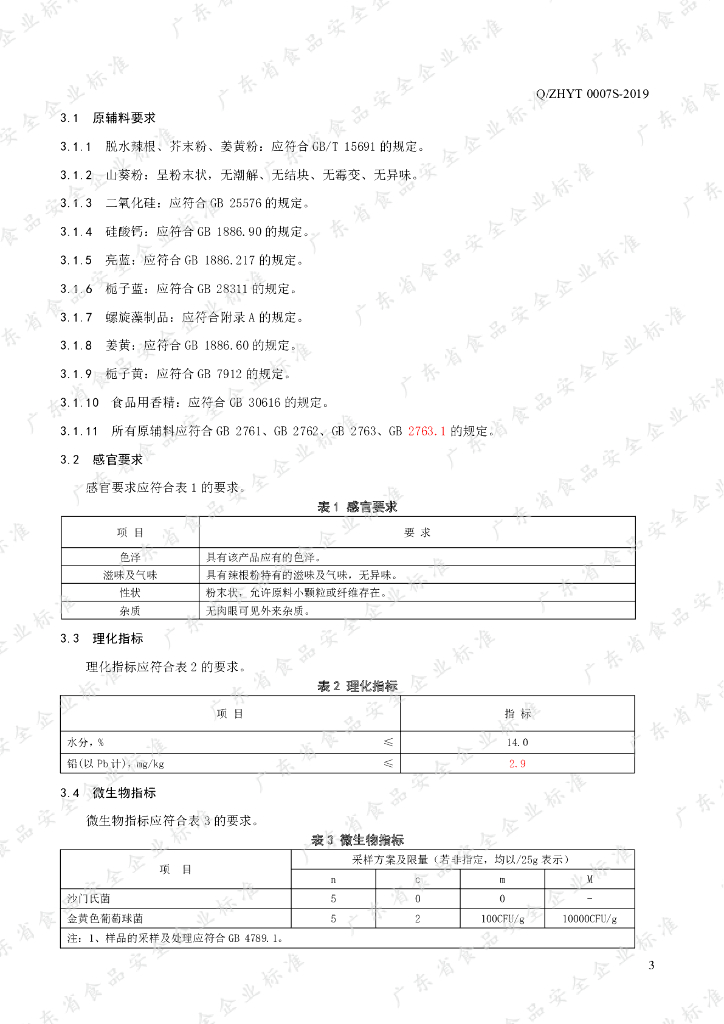 Q/ZHYT 0007S-2019 标准预览