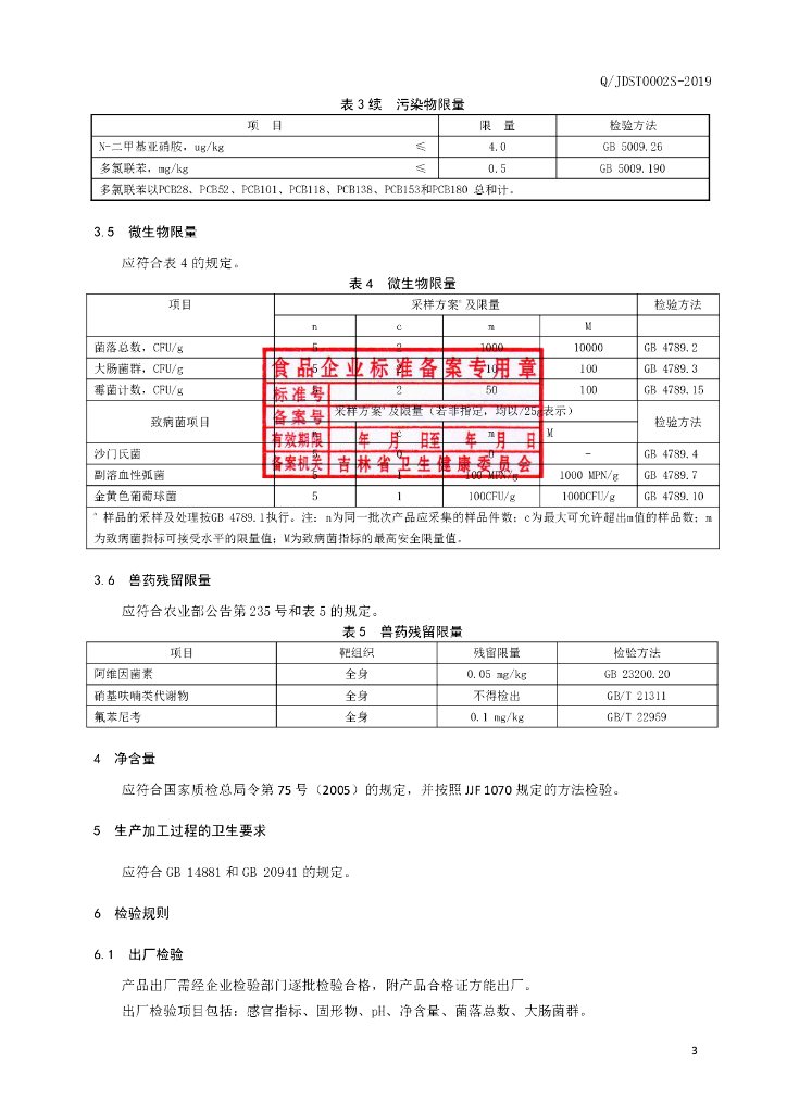Q/JDST 0002S-2019 标准预览