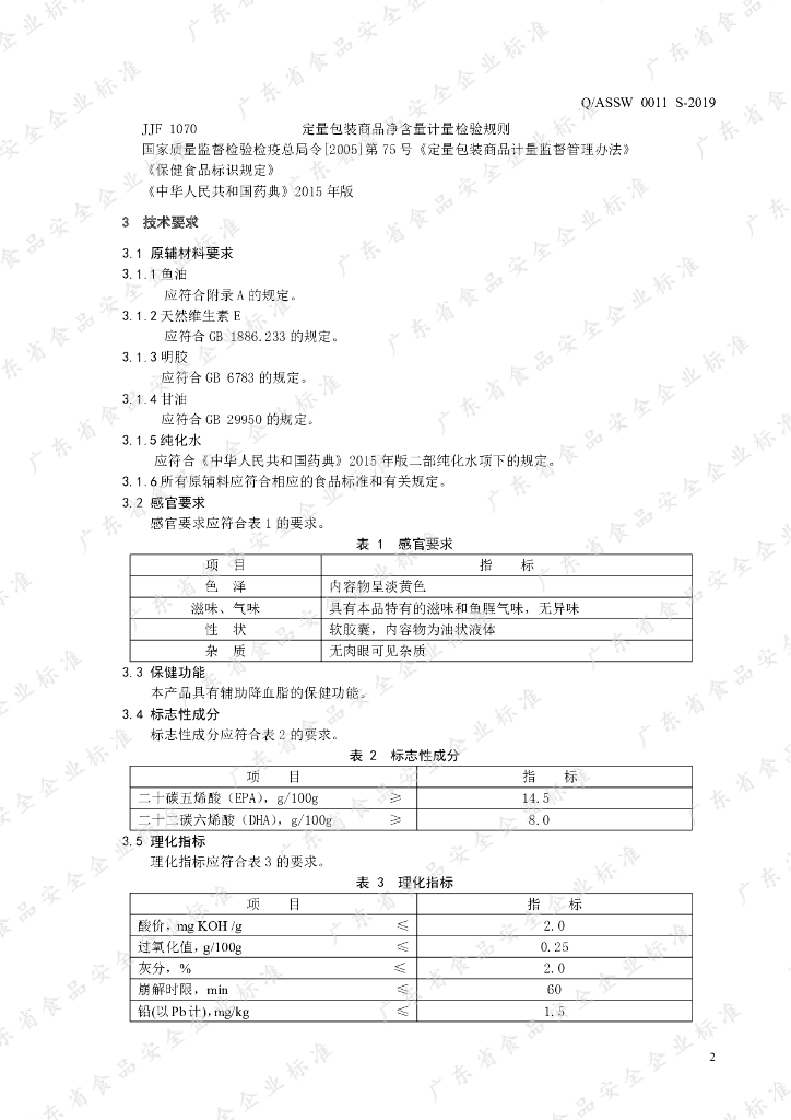Q/ASSW 0011S-2019 标准预览
