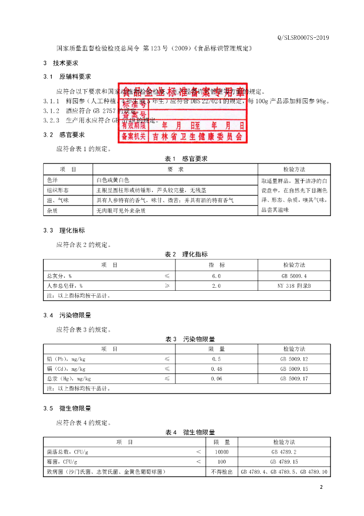 Q/SLSR 0007S-2019 标准预览