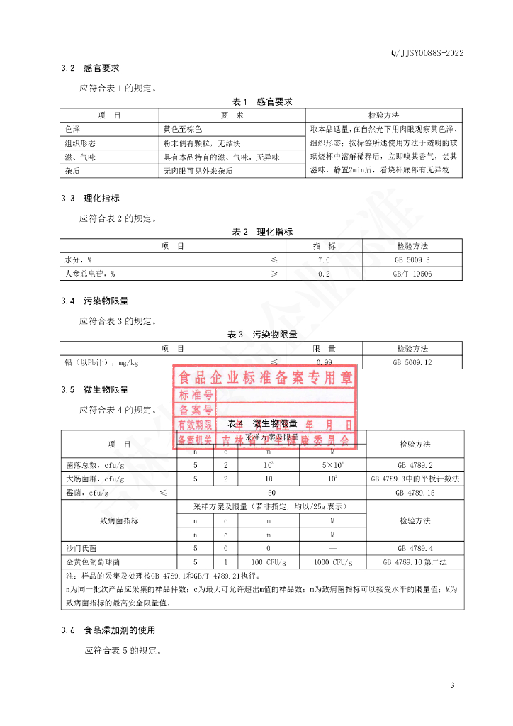 Q/JJSY 0088S-2022 标准预览