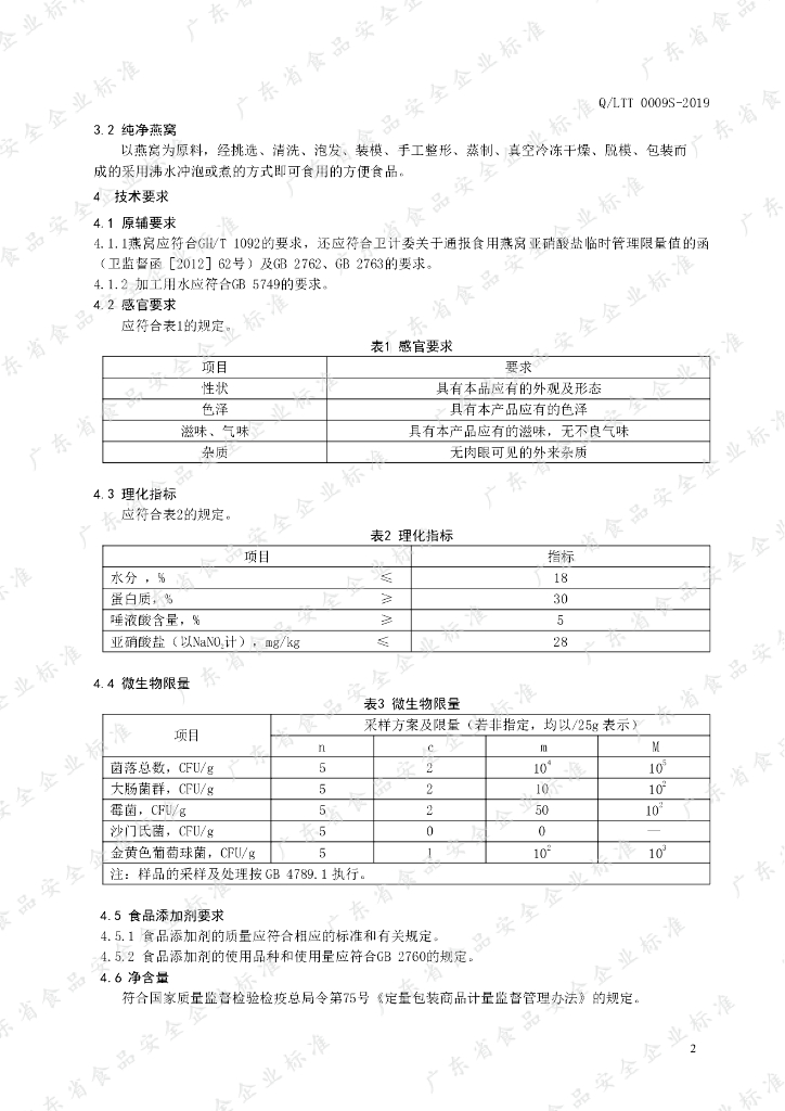 Q/LTT 0009S-2019 标准预览
