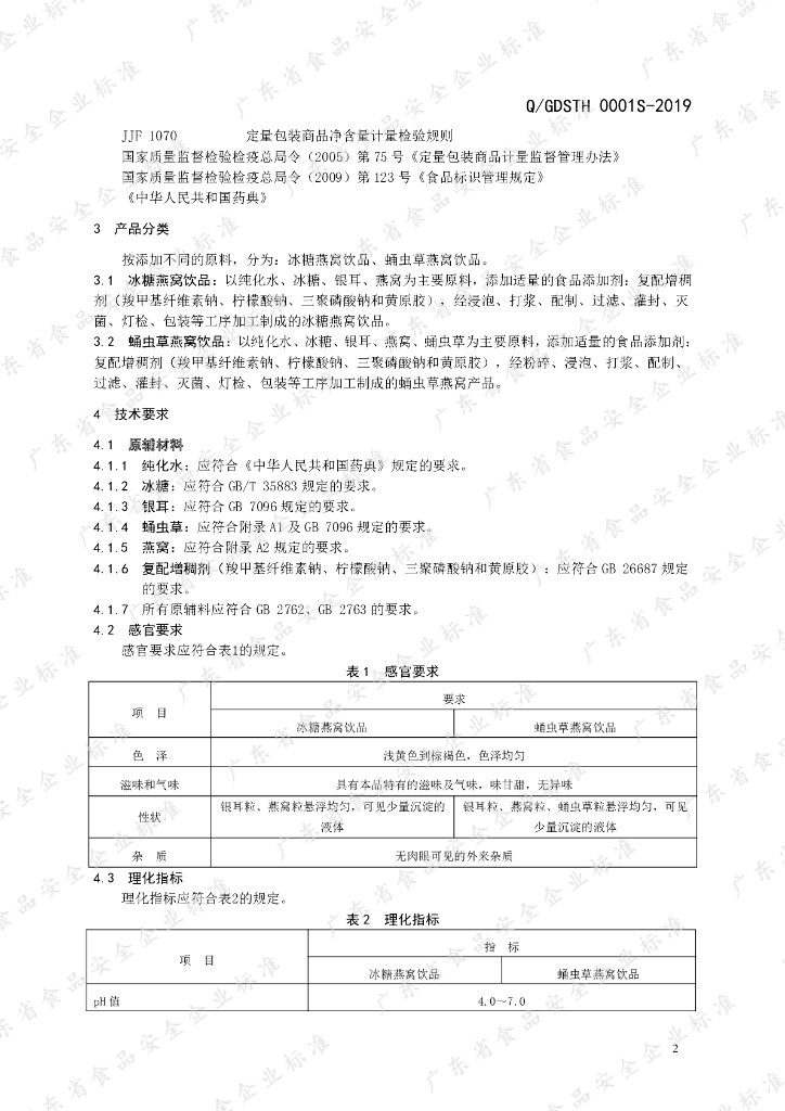 Q/GDSTH 0001S-2019 标准预览