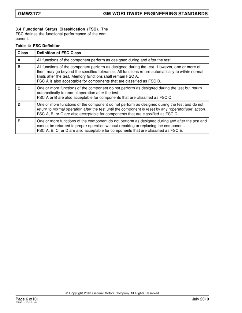 GMW 3172-2010 Genreal Specification for Electrical Electronic Component_第6页