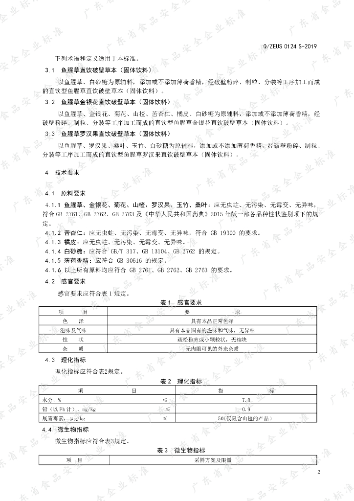Q/ZEUS 0124S-2019 标准预览