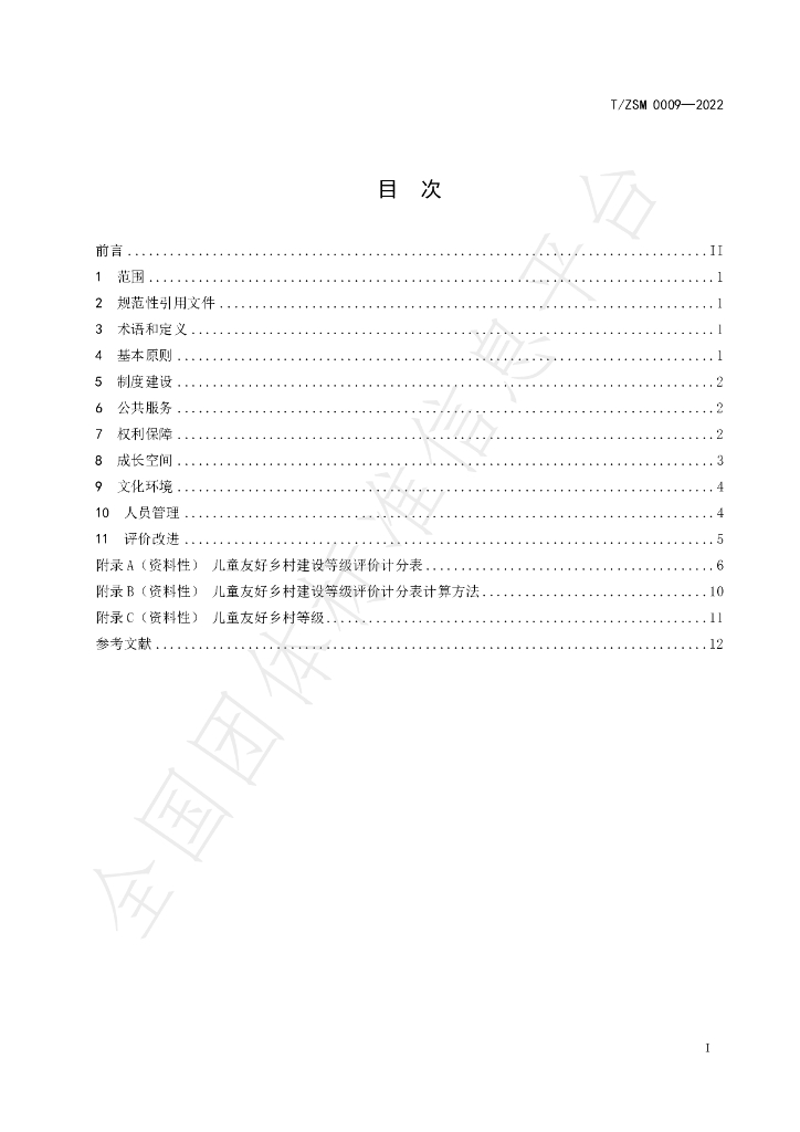 T/ZSM 0009-2022 标准预览
