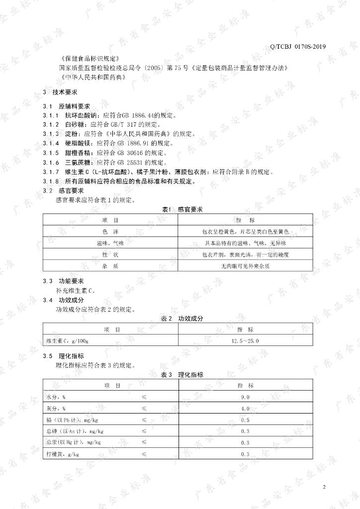 Q/TCBJ 0170S-2019 标准预览