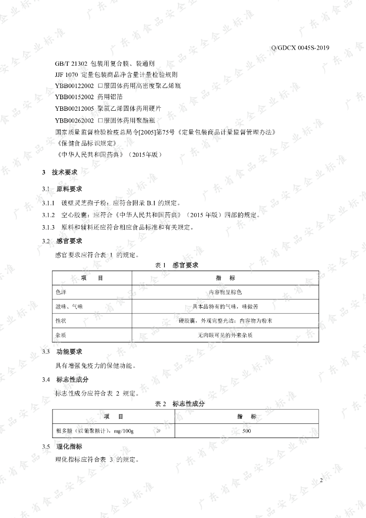 Q/GDCX 0045S-2019 标准预览