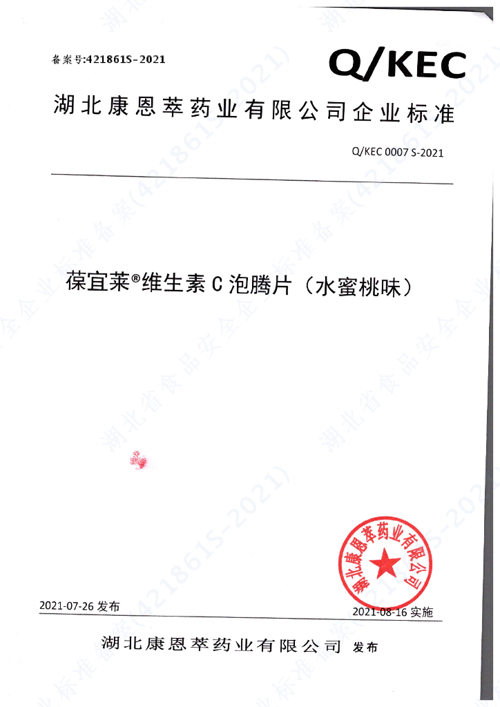 Q/KEC 0007S-2021 标准预览