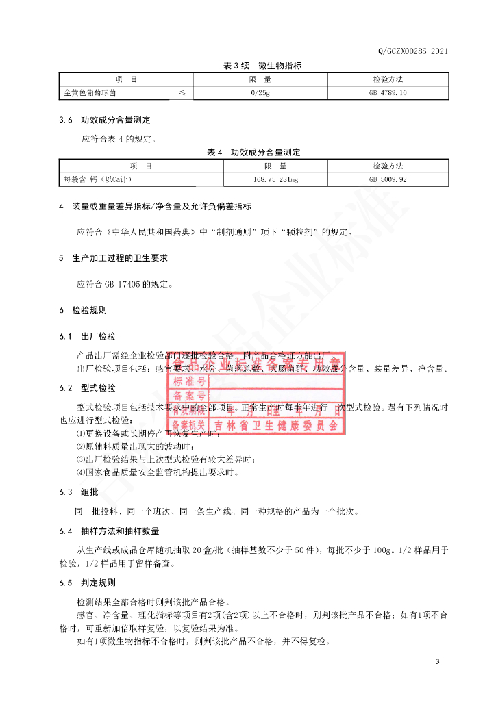Q/GCZX 0028S-2021 标准预览