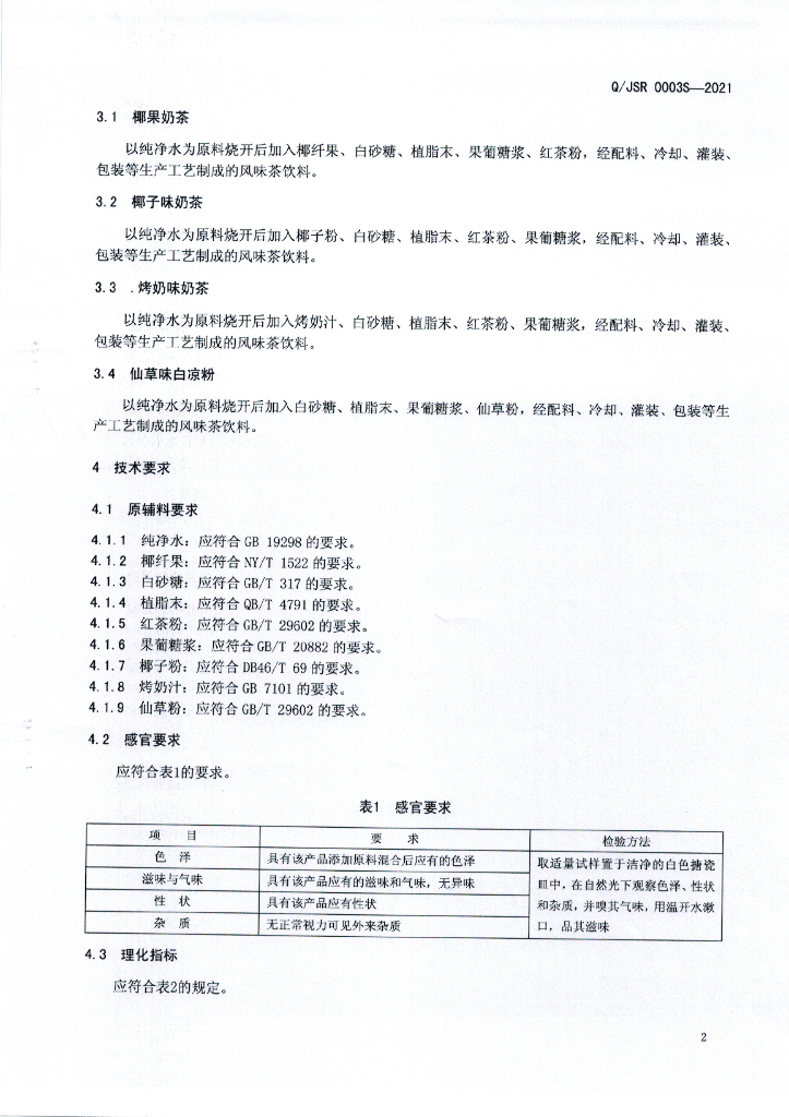 Q/JSR 0003S-2021 标准预览