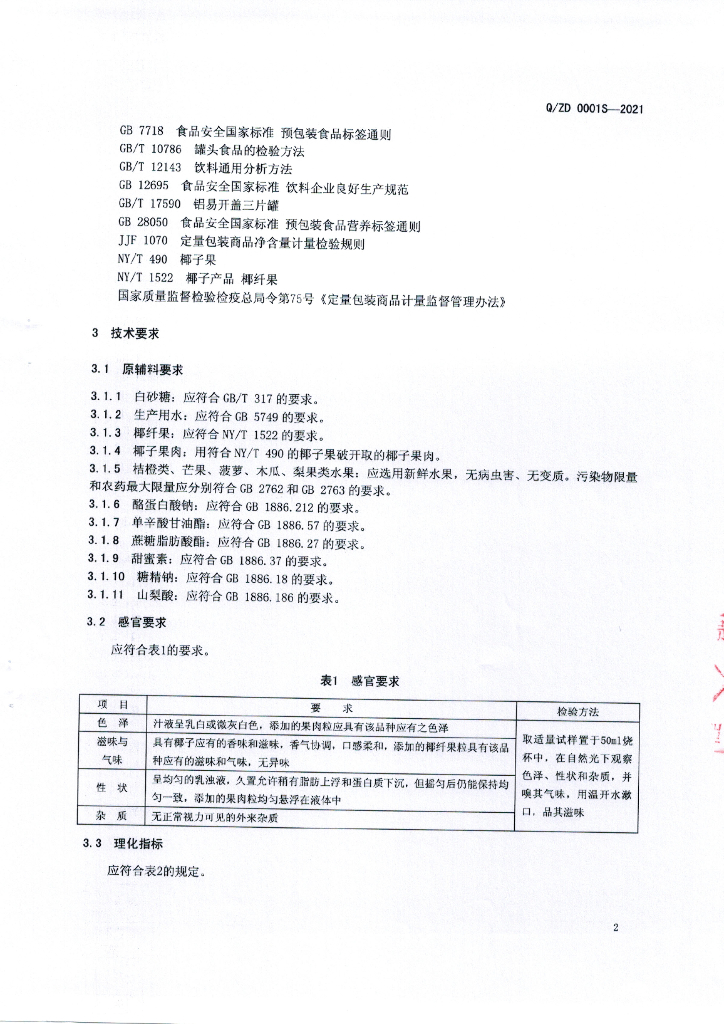 Q/ZD 0001S-2021 标准预览