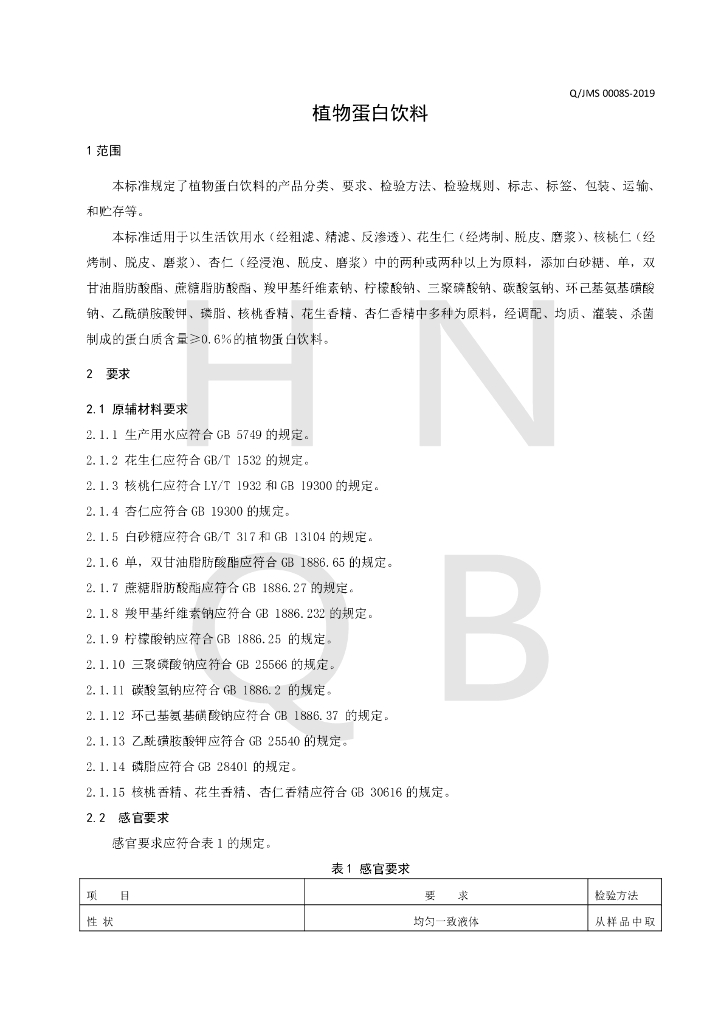 Q/JMS 0008S-2019 标准预览