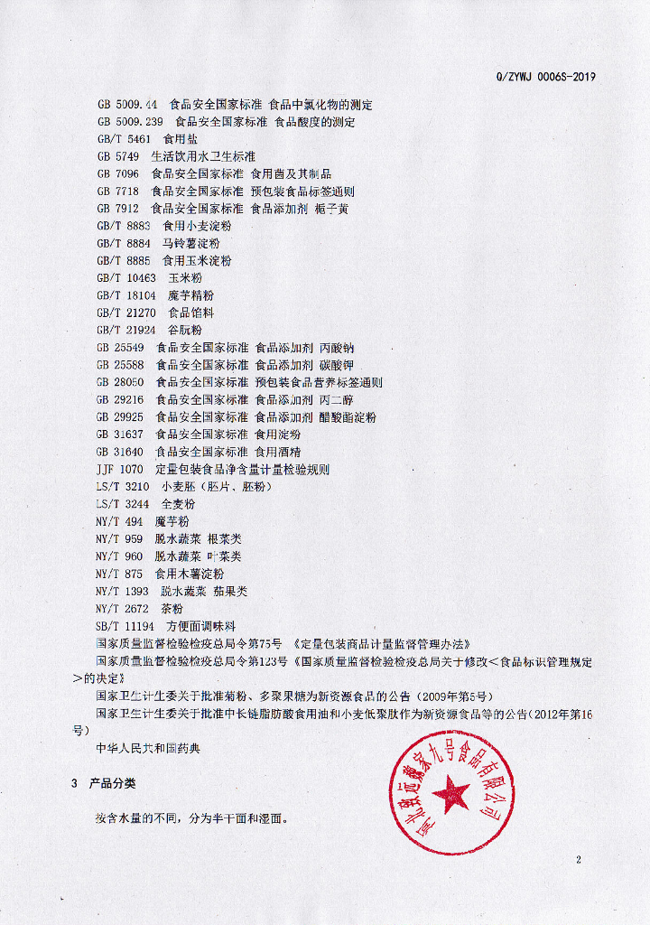 Q/ZYWJ 0006S-2019 标准预览