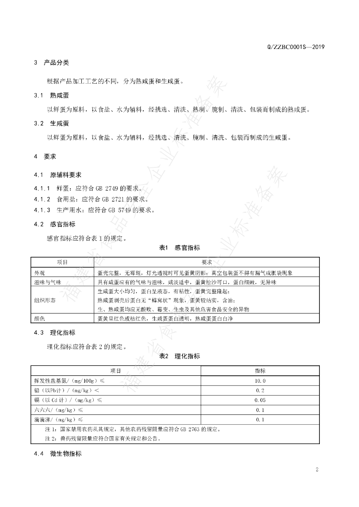 Q/ZZBC 0001S-2019 标准预览