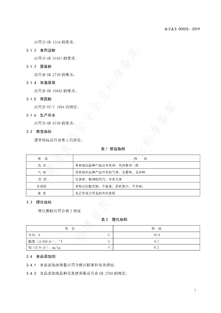 Q/ZJLS 0002S-2019 标准预览