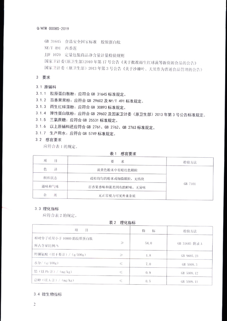 Q/HTR 0008S-2019 标准预览