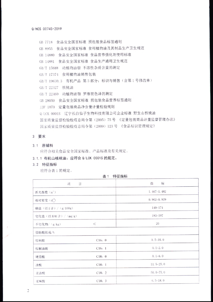 Q/HCS 0074S-2019 标准预览