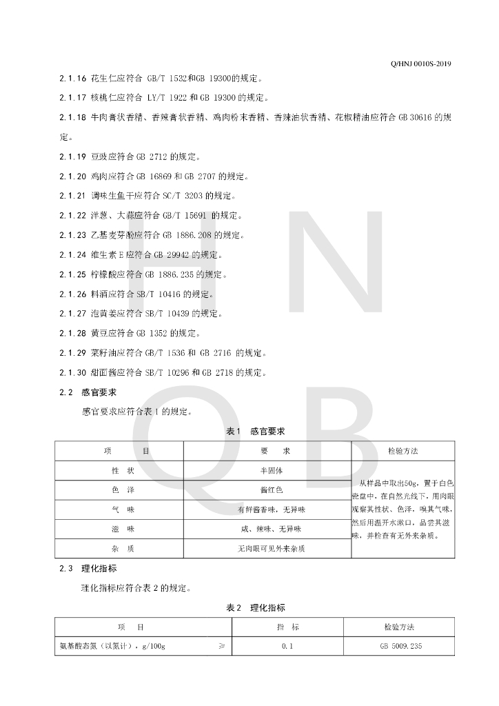Q/HNJ 0010S-2019 标准预览