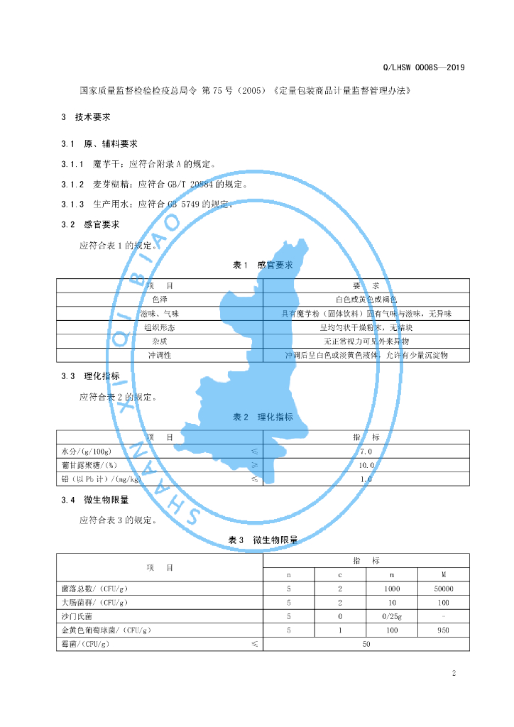 Q/LHSW 0008S-2019 标准预览