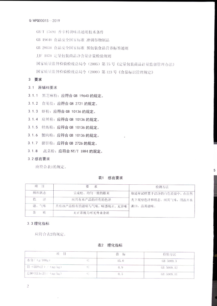 Q/APQ 0001S-2019 标准预览