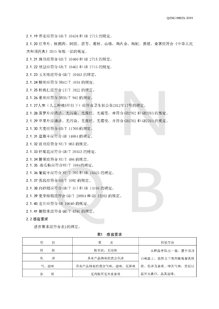 Q/JSG 0002S-2019 标准预览