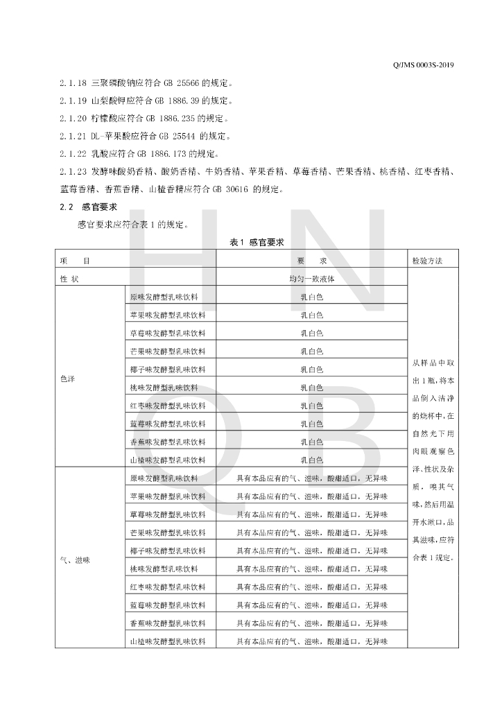 Q/JMS 0003S-2019 标准预览