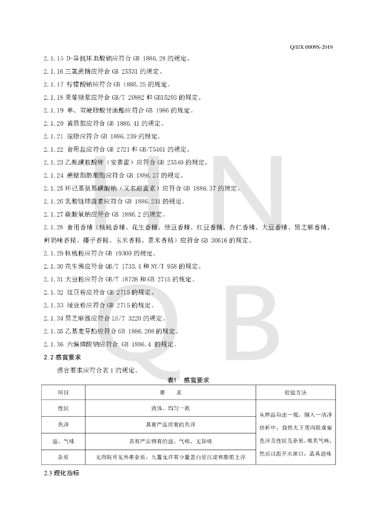 Q/JJX 0009S-2019 标准预览