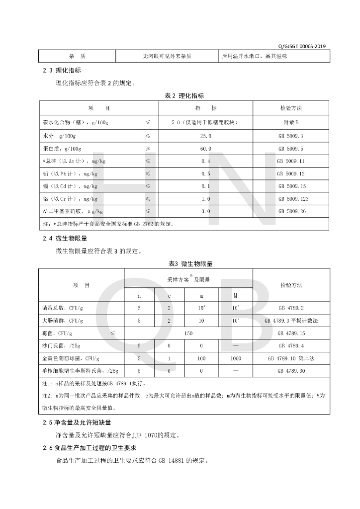 Q/GJSGT 0006S-2019 标准预览