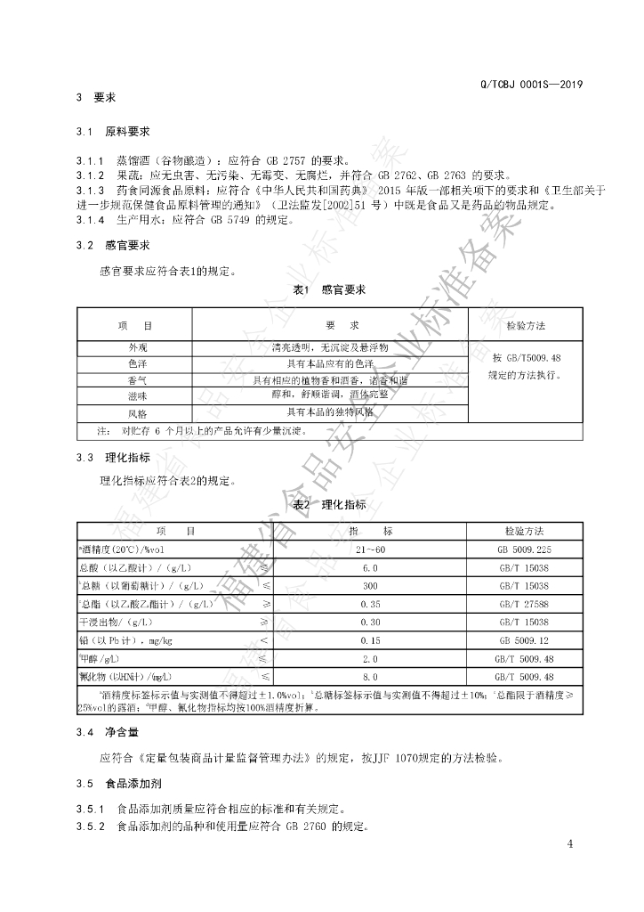 Q/TCBJ 0001S-2019 标准预览
