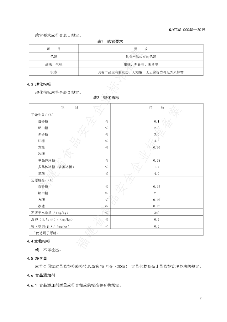 Q/GTXS 0004S-2019 标准预览