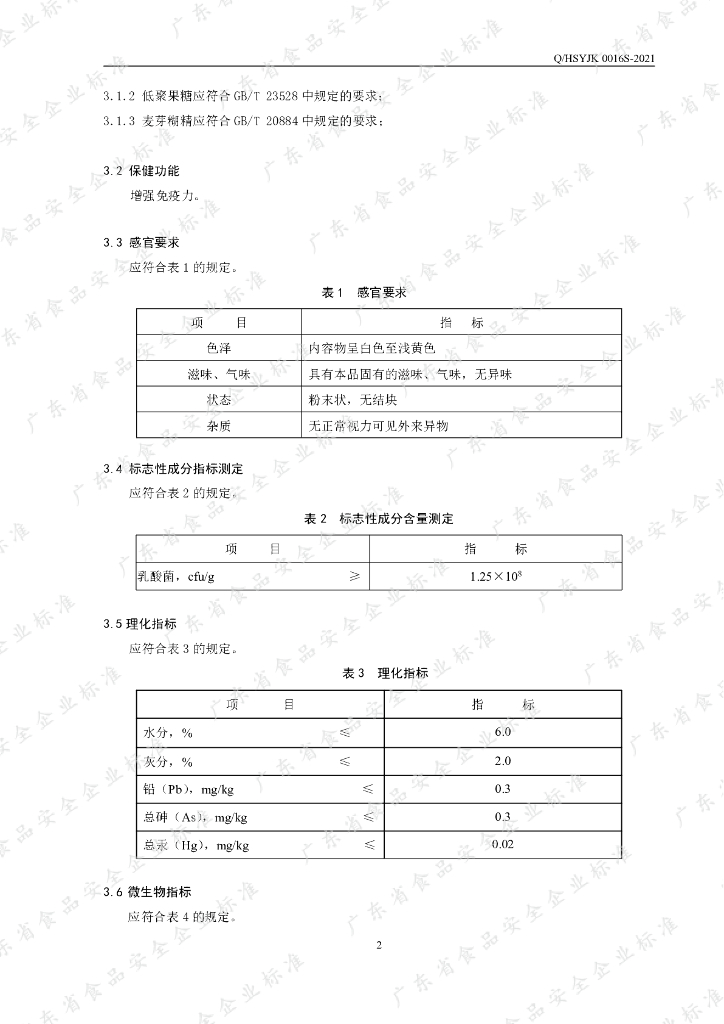Q/HSYJK 0016S-2021 标准预览