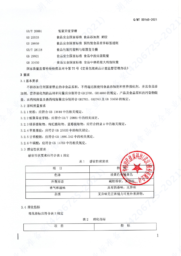 Q/WT 0016S-2021 标准预览
