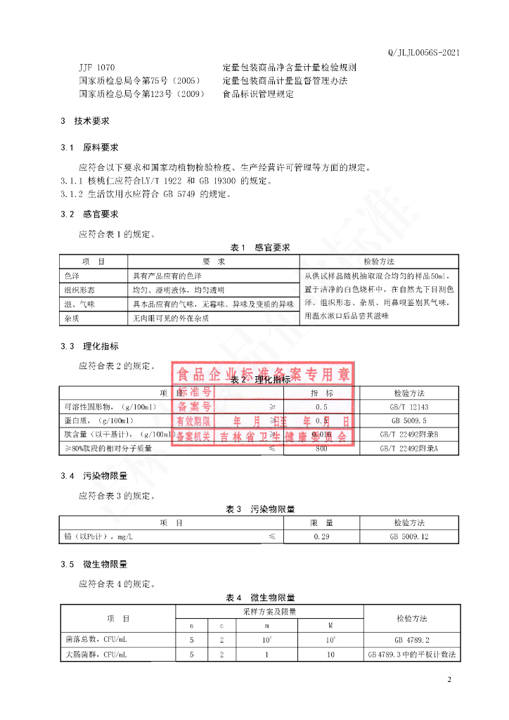 Q/JLJL 0056S-2021 标准预览