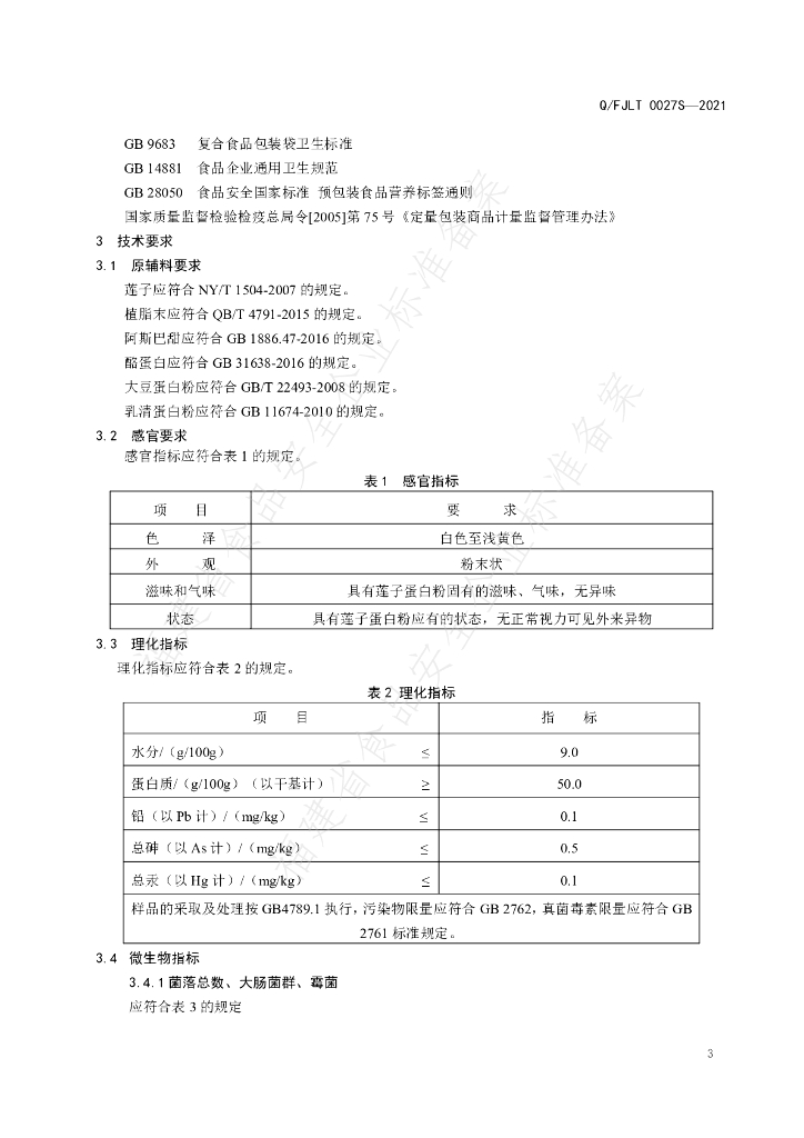 Q/FJLT 0027S-2021 标准预览