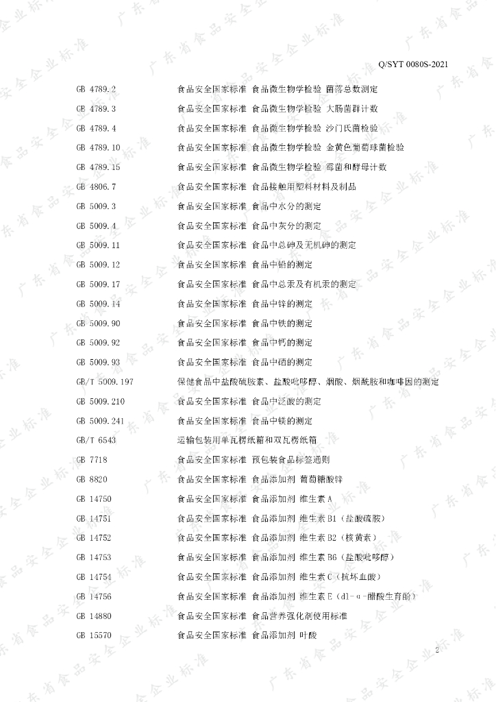 Q/SYT 0080S-2021 标准预览